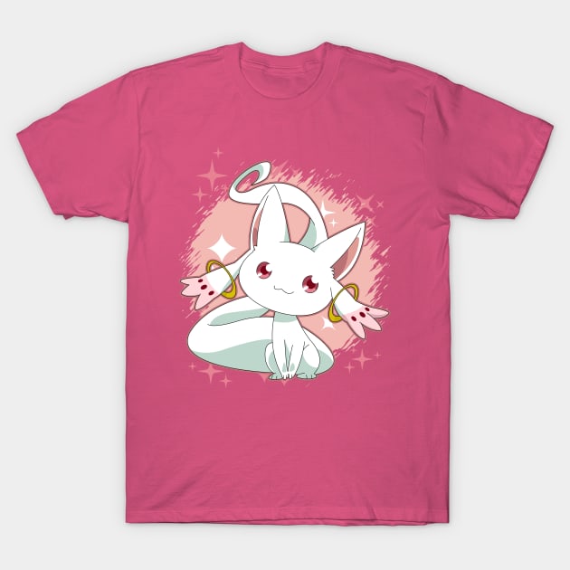 Kyubey T-Shirt by WarGreymonZero